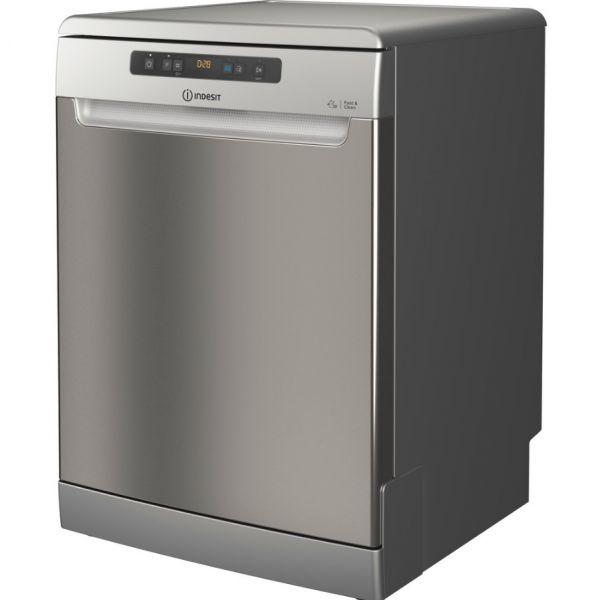 Máquina de Lavar Loiça DFO3T133AFX 14 Espaços (Inox) - INDESIT