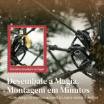 Árvore de Natal Artificial 180 cm com 1687 Ramos e Base Metálica Dobrável, Realista e Frondosa, Verde