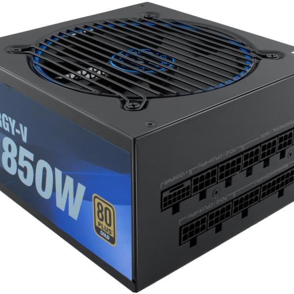 Fonte de Alimentação Energy - V 850W 20+4 pin ATX 80 Plus Gold (Preto) - COOLBOX