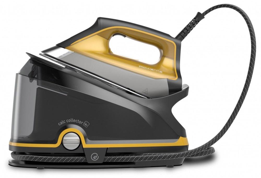 Ferro Engomar c/ Caldeira DG7644F0 Compact Steam Pro Eco 2200W 1.1L 6.4 Bar (Preto) - ROWENTA