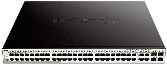 Switch de Rede 52 Portas Gerido L2 Gigabit Ethernet - D - LINK