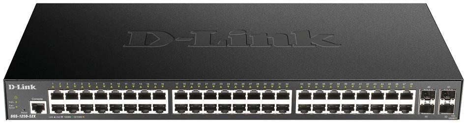Switch de Rede 52 Portas Gerido L3 Gigabit Ethernet - D - LINK