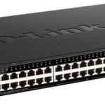 Switch de Rede 50 Portas Gerido L3 10G Ethernet (Preto) - D - LINK