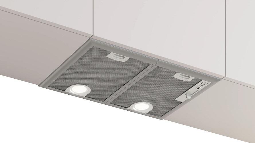 Exaustor de Encastre Serie 4 DHL555BM 604m³/h (Metálico/Prateado) - BOSCH