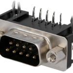 Ficha Nextron C.I. 90º DB9 Pinos Macho