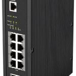 Switch Industrial de Rede 12 Portas Gerido L2 Gigabit Ethernet - D - LINK