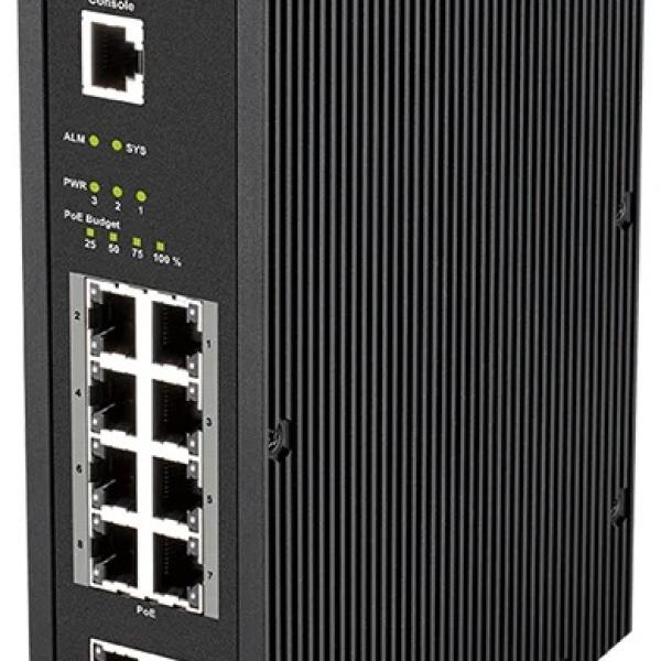 Switch Industrial de Rede 12 Portas Gerido L2 Gigabit Ethernet - D - LINK
