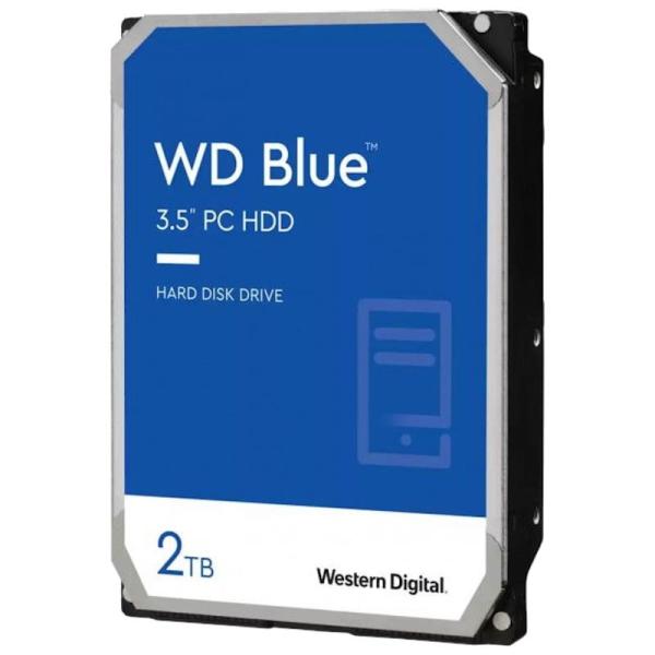 Disco Rígido 3.5 Blue 2TB 7200RPM 256MB SATA III - WESTERN DIGITAL
