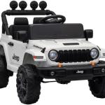 Carro Infantil Elétrico Jeep Rubicon DK - JWR558 (Branco)