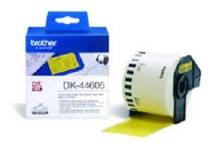 Fita DK44605 Continuo Removivel Amarela 62mm - BROTHER