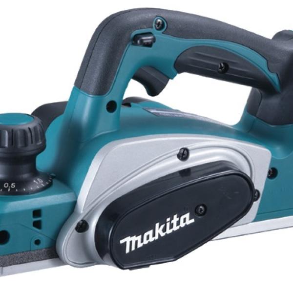 Plaina Elétrica DKP180Z 18V (Preto/Azul) - MAKITA