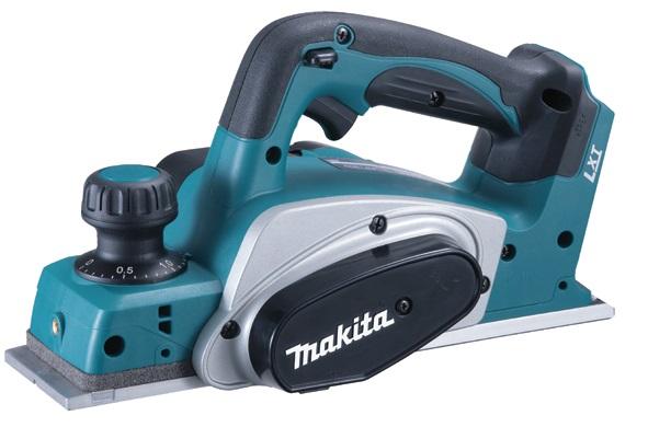 Plaina Elétrica DKP180Z 18V (Preto/Azul) - MAKITA