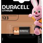 Pilha Lithium CR123A 3V - DURACELL
