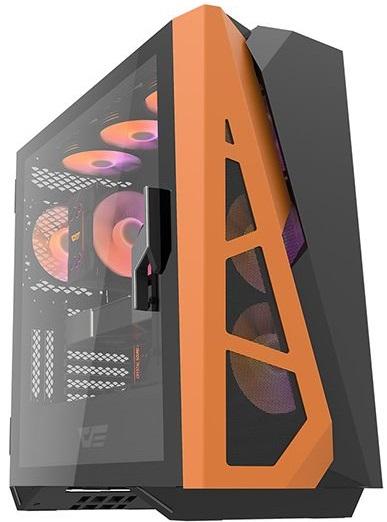 Caixa ATX DLZ31 (Preto/Laranja) - DARKFLASH