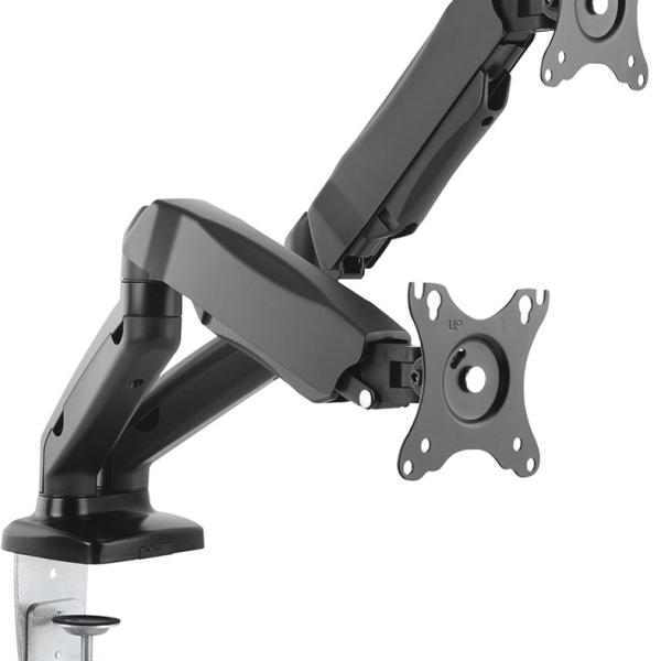 Suporte de Mesa p/ 2 Monitores 17~32 (Preto) - NAPOFIX