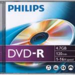 DVD - R 120 Min 4.7GB 16x - PHILIPS