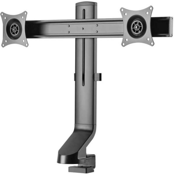 Suporte de Mesa p/ 2 Monitores 17~27 (Preto) - NAPOFIX
