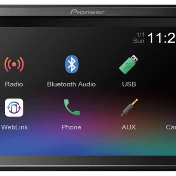 Auto Rádio 6,2 Ecrã Táctil Clear Type Bluetooth/USB/Smartphone Mirroring - Pioneer