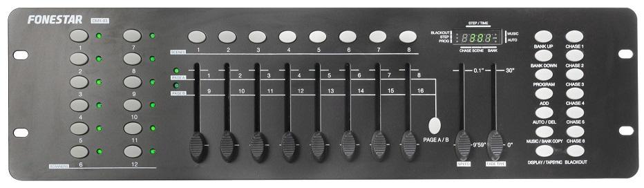 Controlador DMX 192 Canais - FONESTAR