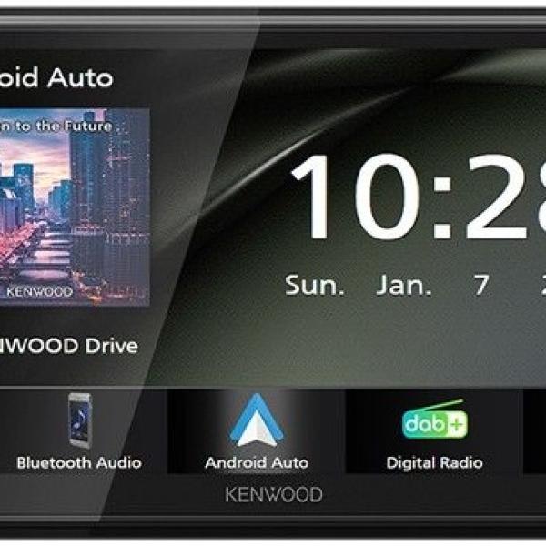 Auto Rádio Tátil 6.8 DMX6523DABS 50W Bluetooth (AAC/FLAC/MP3/OGG/WAV/WMA) - KENWOOD