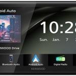 Auto Rádio Tátil 6.8 DMX6523DABS 50W Bluetooth (AAC/FLAC/MP3/OGG/WAV/WMA) - KENWOOD