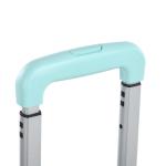 Carrinho de Armazenamento Dobrável Carrinho de Compras com 2 Rodas Capacidade 32L para Casa 41,5x32,5x85 cm Verde