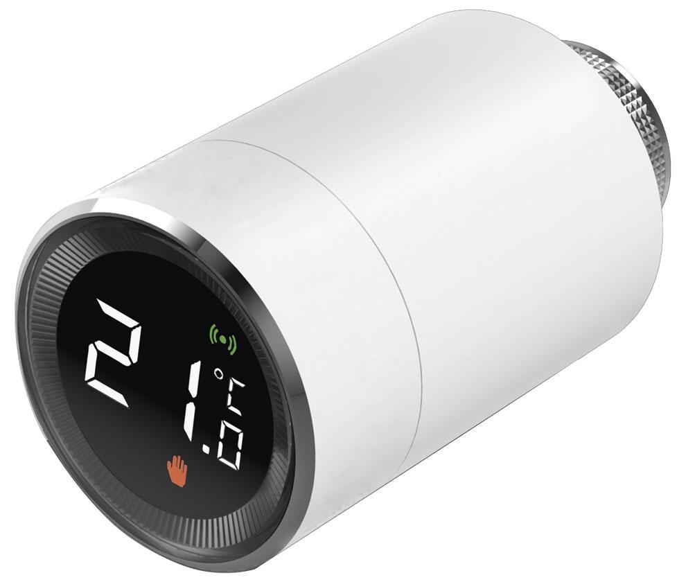 Válvula Termostática Inteligente Zigbee s/ Fios (Branco) - ALECTO
