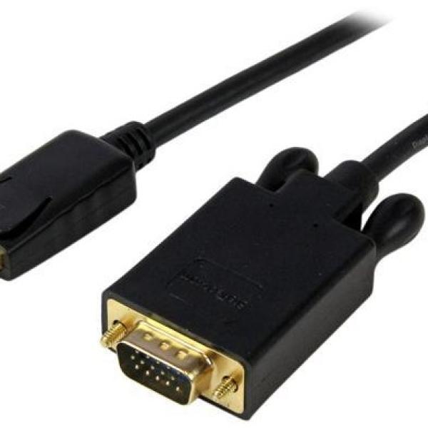Adaptador de Vídeo DisplayPort - VGA Preto (4,5 mts) - STARTECH