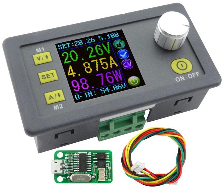 Fonte Alimentação p/ Painel 0 - 50V / 0 - 5A 250W