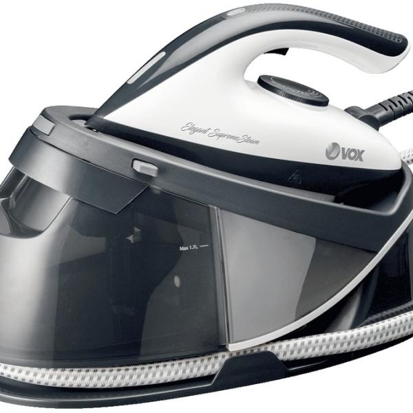 Ferro de Engomar a Vapor c/ Caldeira DPS7330 2400W (Branco/Preto) - VOX