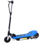 Trotinete Elétrica Dobrável para Crianças e Adolescentes acima de 7 Anos Velocidade de 10km/h Trotinete Elétrica com Guiador Ajustável e Freios Carga Máxima 50kg 78x37x89 - 95cm Azul
