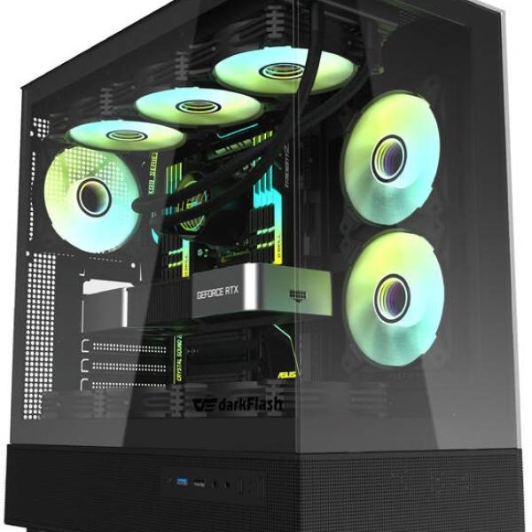 Caixa ATX DPX90 (Preto) - DARKFLASH