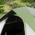 Tenda de Campismo Dobrável para 1 - 2 Pessoas com Janela e Bolsa de Transporte Impermeável 3000 mm 210x110x150 cm Verde