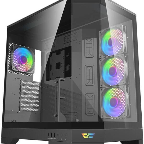 Caixa ATX DQX90 (Preto) - DARKFLASH