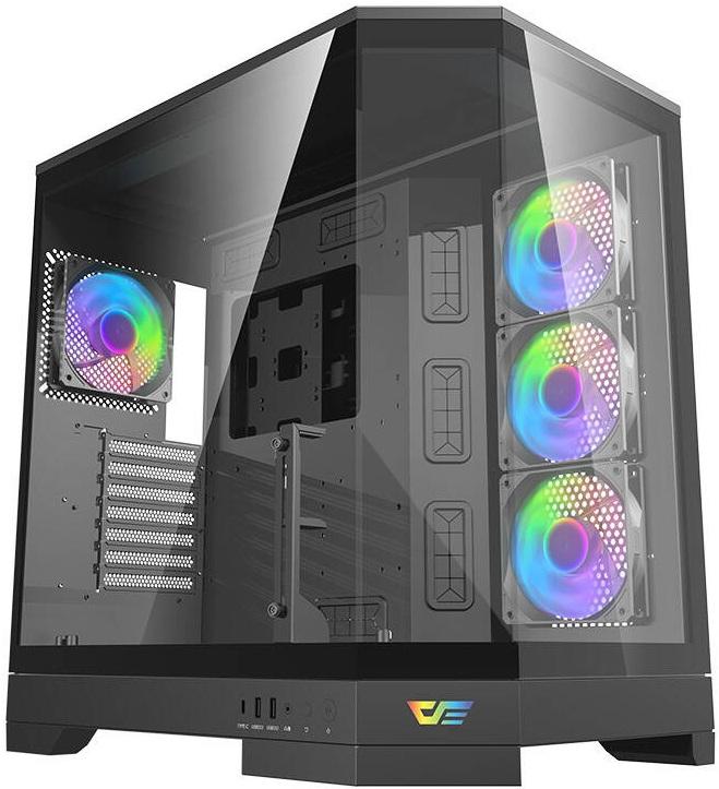 Caixa ATX DQX90 (Preto) - DARKFLASH
