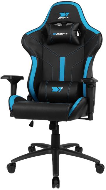 Cadeira Gaming DR350 Expert (Preto/Azul) - DRIFT