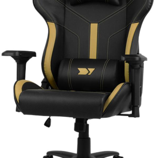 Cadeira Gaming DR350 Expert (Preto/Dourado) - DRIFT