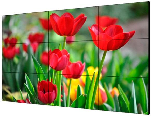 Painel Video Wall LCD 55 DS - D2055UL - 1B Full HD Interior - HIKVISION