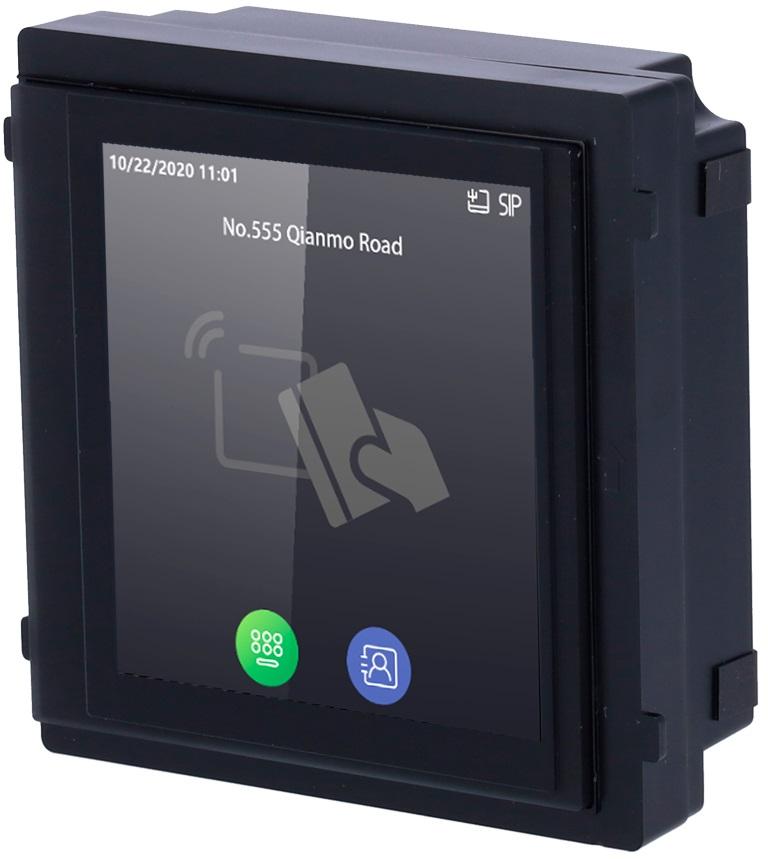 Botoneira 4 c/ Leitor de Cartões RFID / Teclado Numérico / Códigos de Acesso - HIKVISION