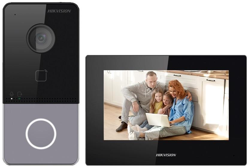 Vídeo Porteiro 7 Tátil c/ Câmara 2 Mpx - HIKVISION