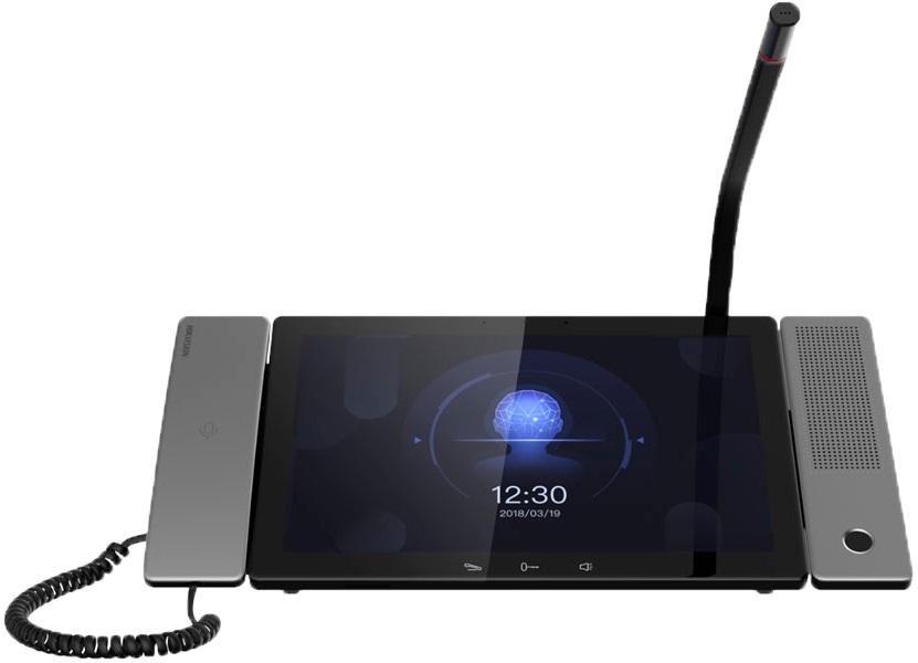 Monitor IPS 10.1 Tátil p/ Vídeo Porteiro c/ Microfone/Telefone - HIKVISION