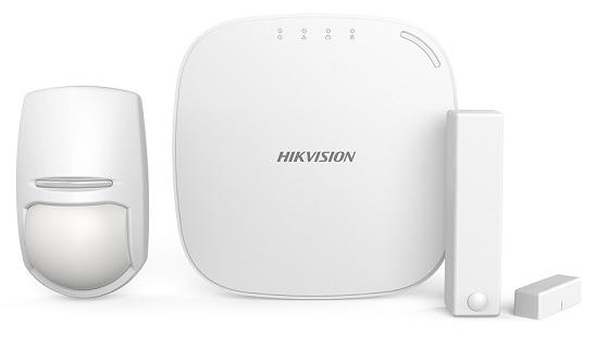 Kit Alarme Profissional s/ Fios GSM Anti - Intrusão (Branco) - HIKVISION