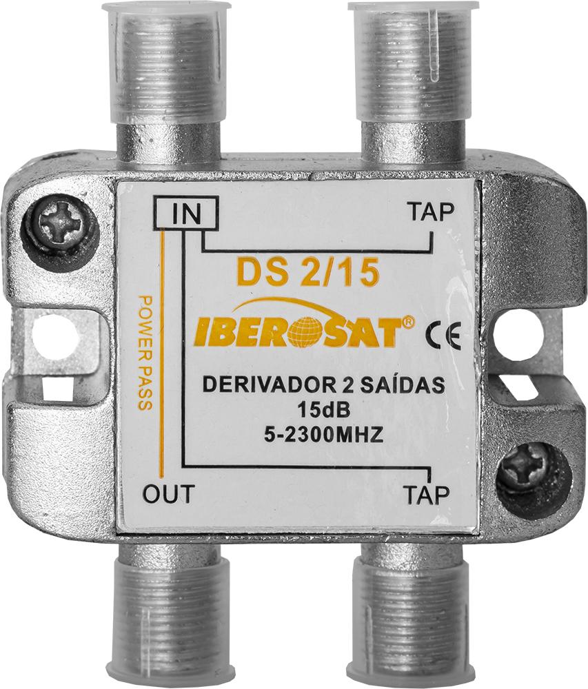 Derivador 3 Vias 5 - 2300MHz 15dB - IBEROSAT