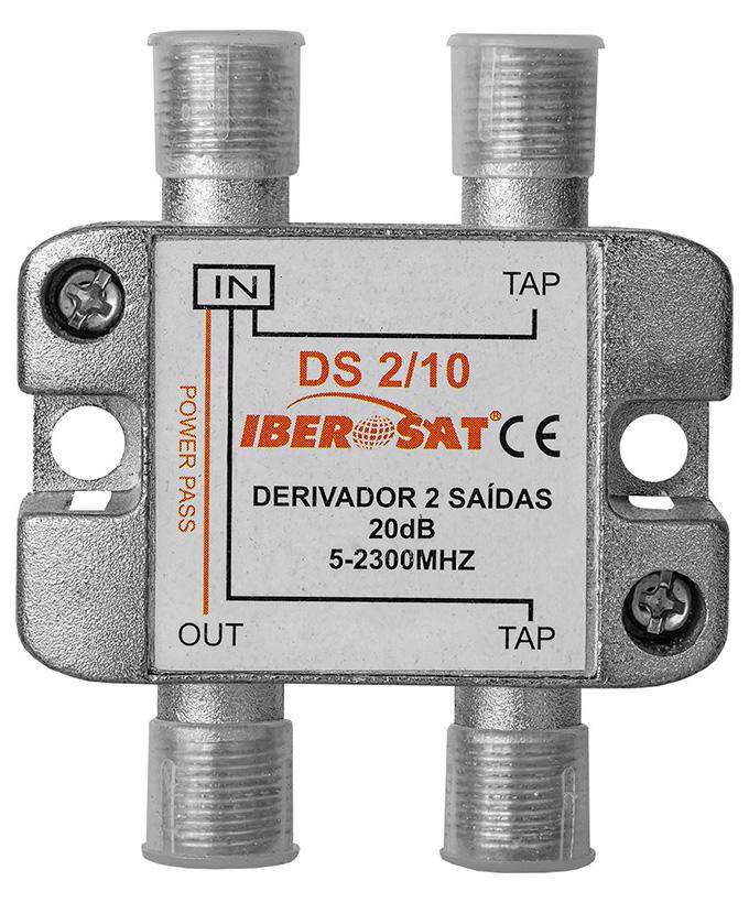 Derivador 3 Vias 5 - 2300MHz 20dB - IBEROSAT