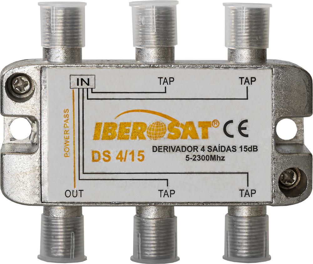 Derivador 5 Vias 5 - 2300MHz 15dB - IBEROSAT