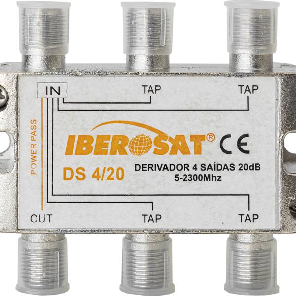 Derivador 5 Vias 5 - 2300MHz 20dB - IBEROSAT