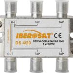 Derivador 5 Vias 5 - 2300MHz 20dB - IBEROSAT