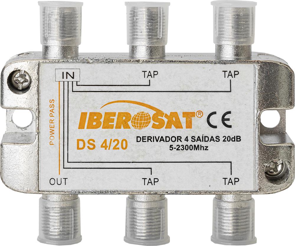 Derivador 5 Vias 5 - 2300MHz 20dB - IBEROSAT