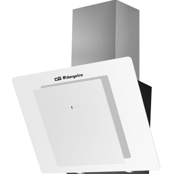 Chaminé Decorativa em Vidro (300W) DS 80190 Branco - ORBEGOZO