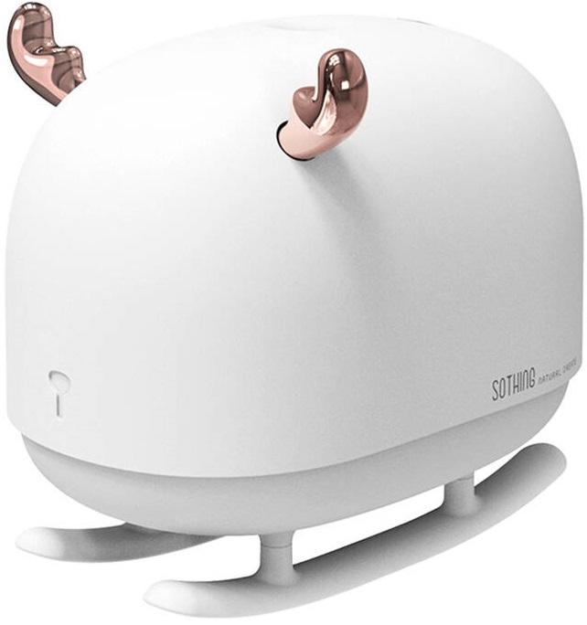 Humidificador 4W 260ml c/ Luz (Branco) - SOTHING